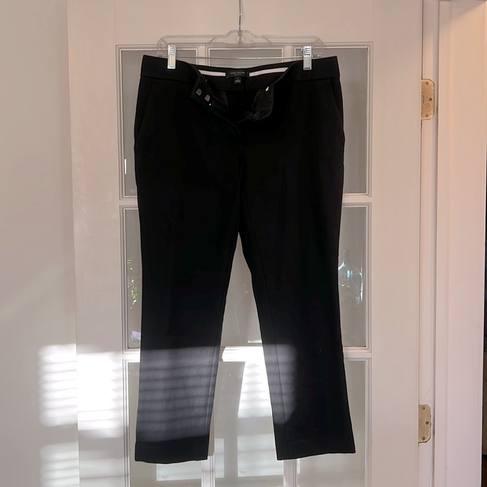 Ann Taylor Black Ankle Pants